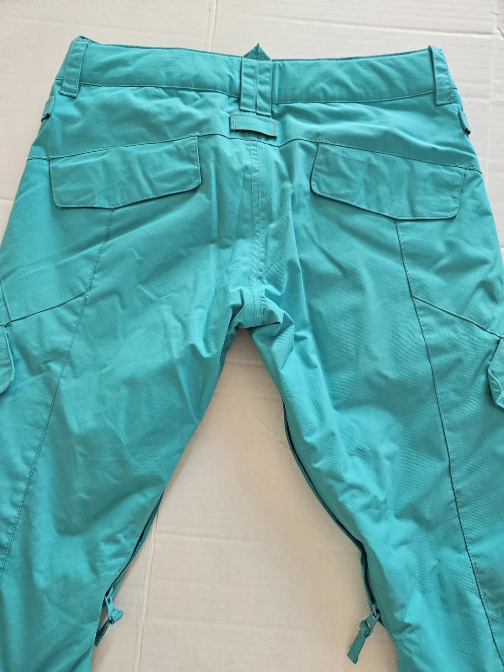 DC Nonchalant Women's Snowboard Pants Teal 10K Waterproof Size Medium